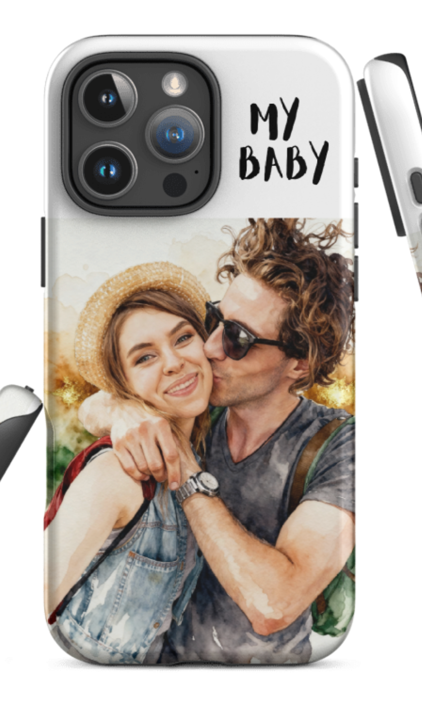 Personlized Watercolor Phone Case