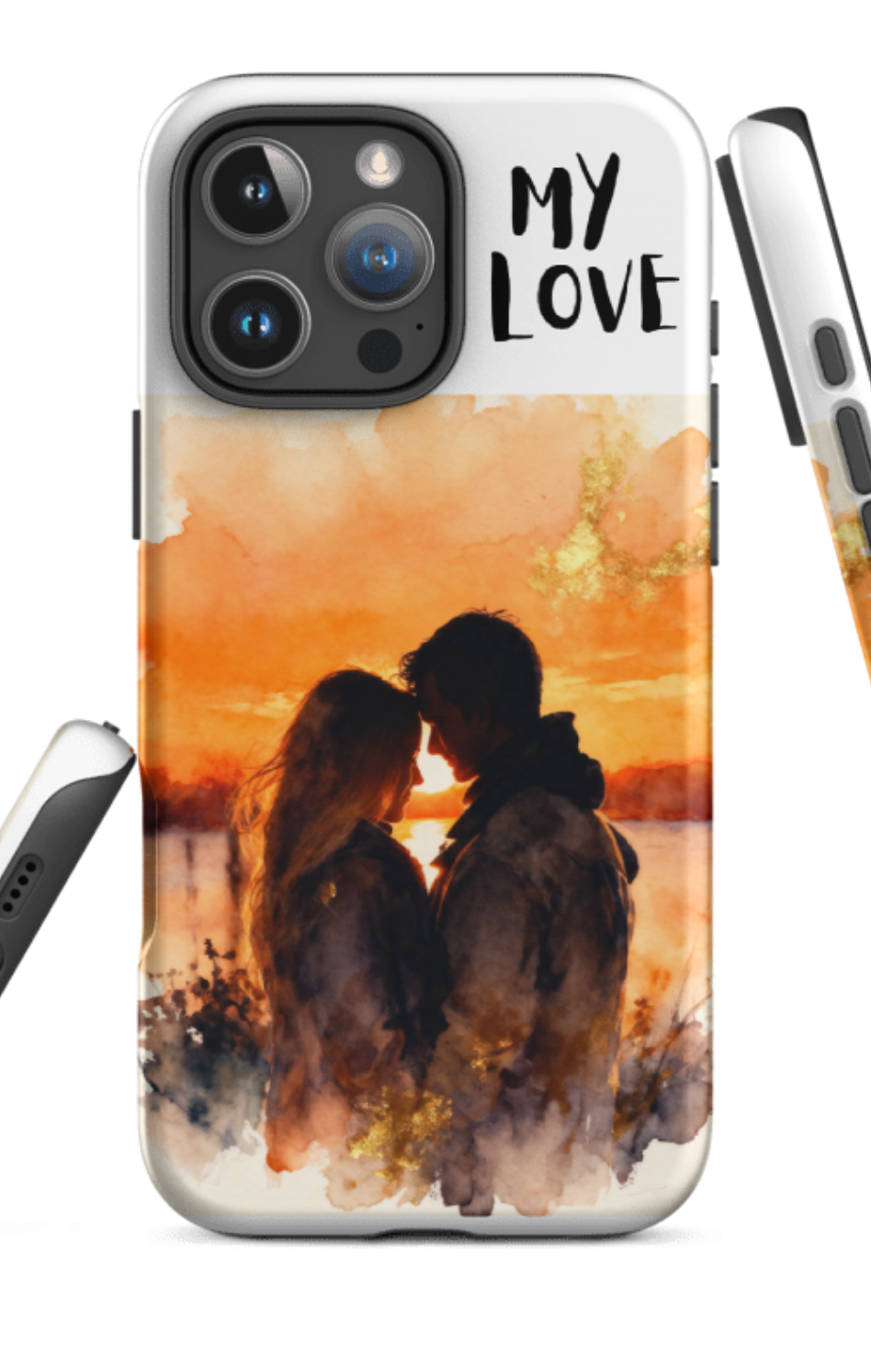 Personlized Watercolor Phone Case