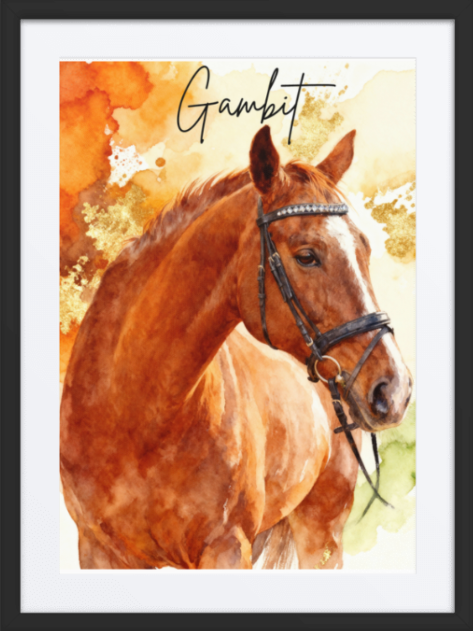 Watercolor Pet Portrait