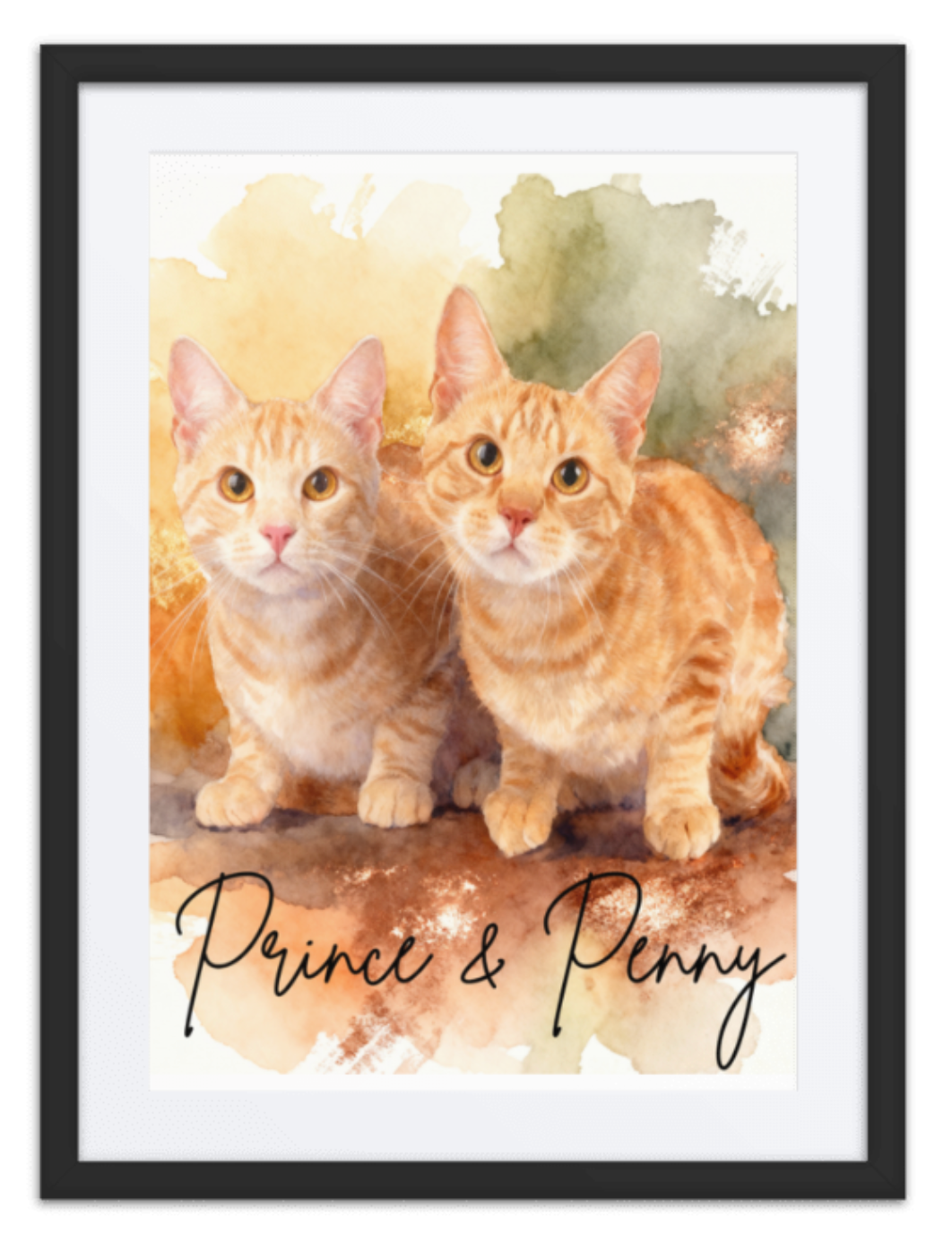 Watercolor Pet Portrait