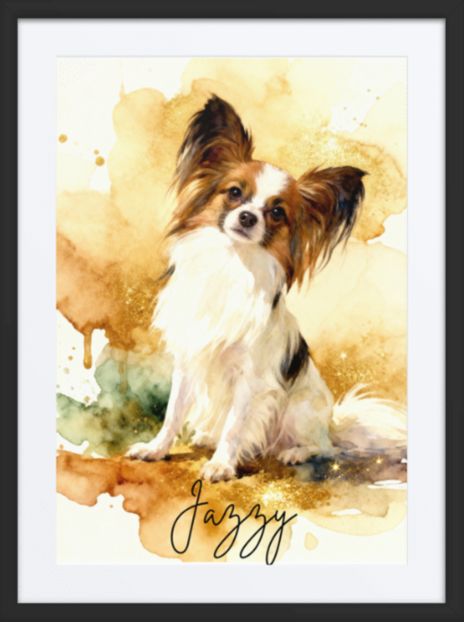 Watercolor Pet Portrait