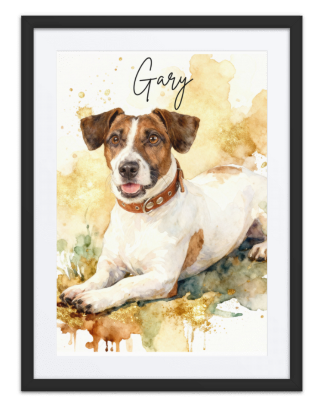 Watercolor Pet Portrait