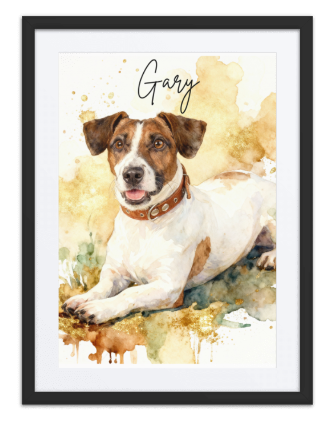 Watercolor Pet Portrait