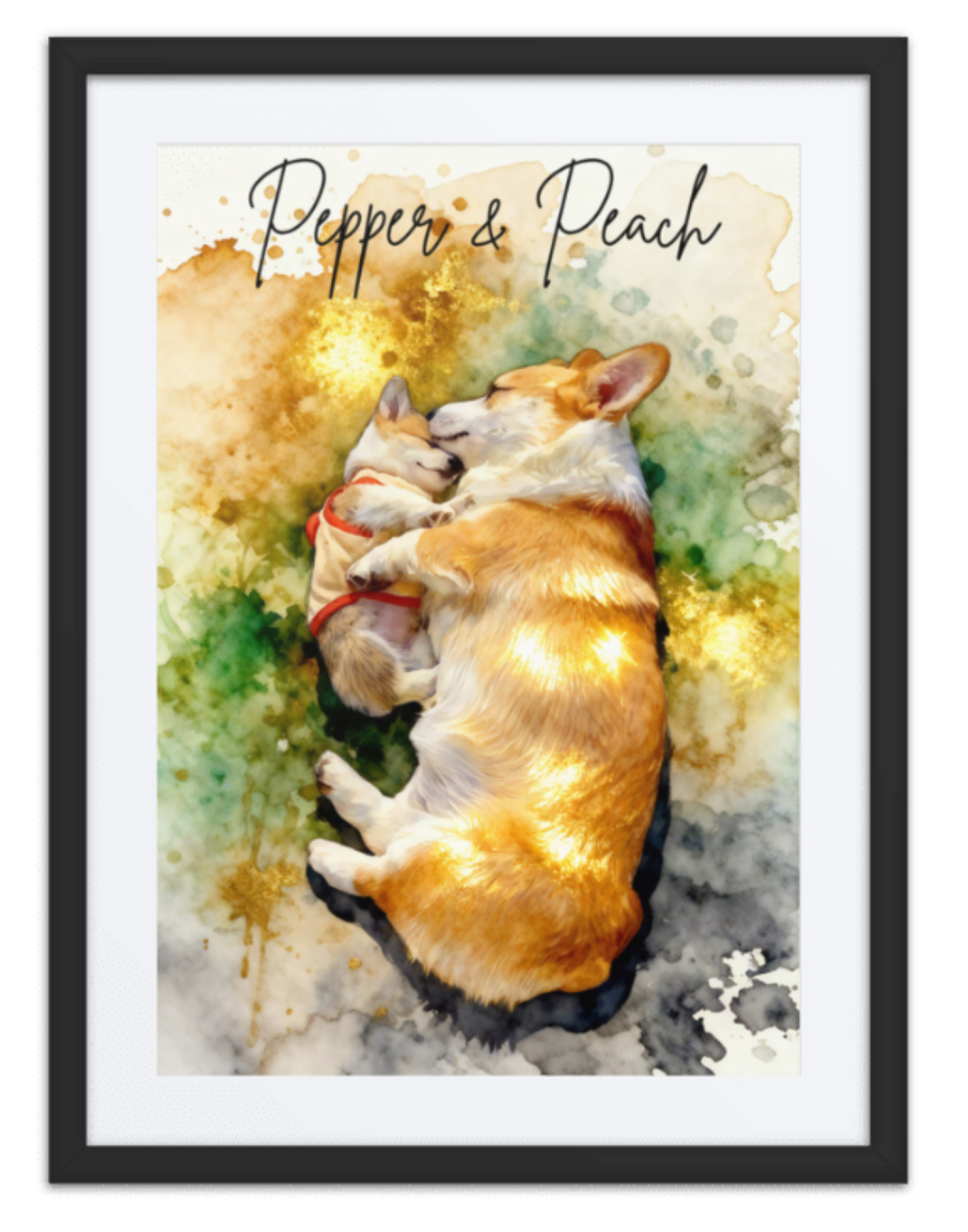 Watercolor Pet Portrait